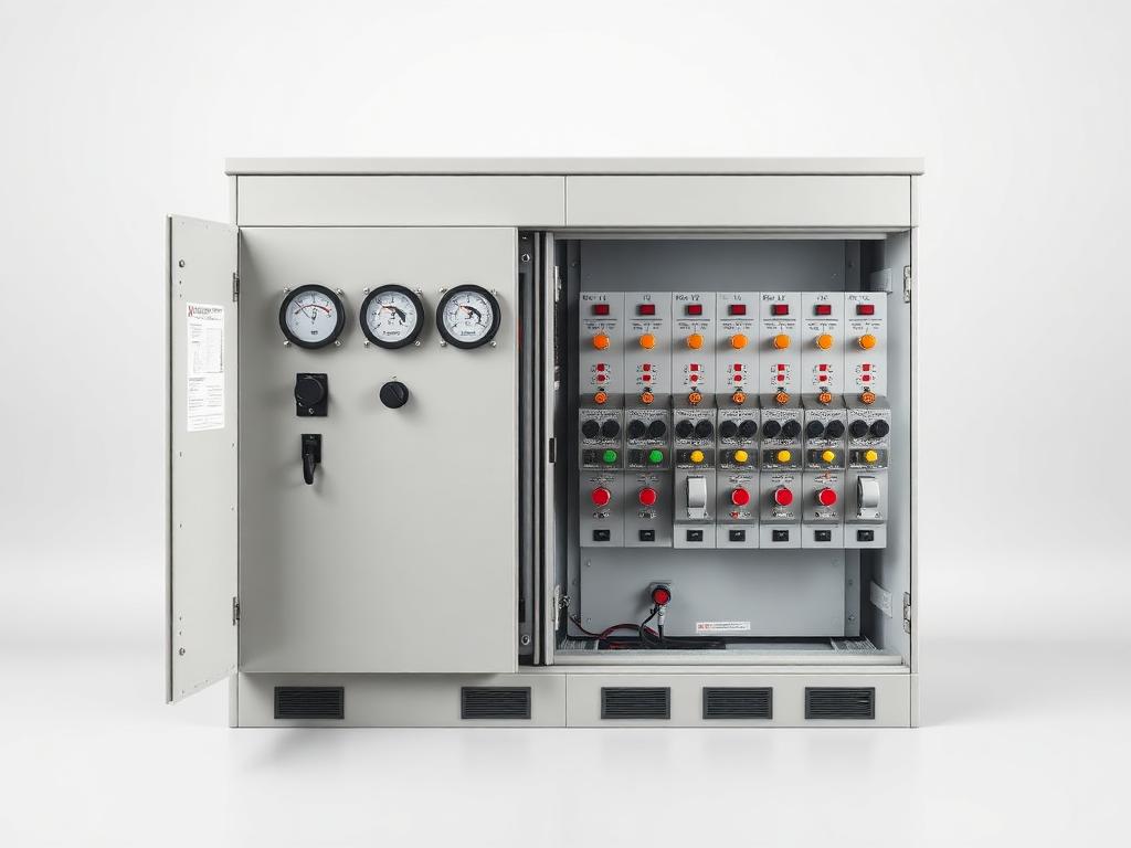 Electrical Control Panel — rice milling equipment