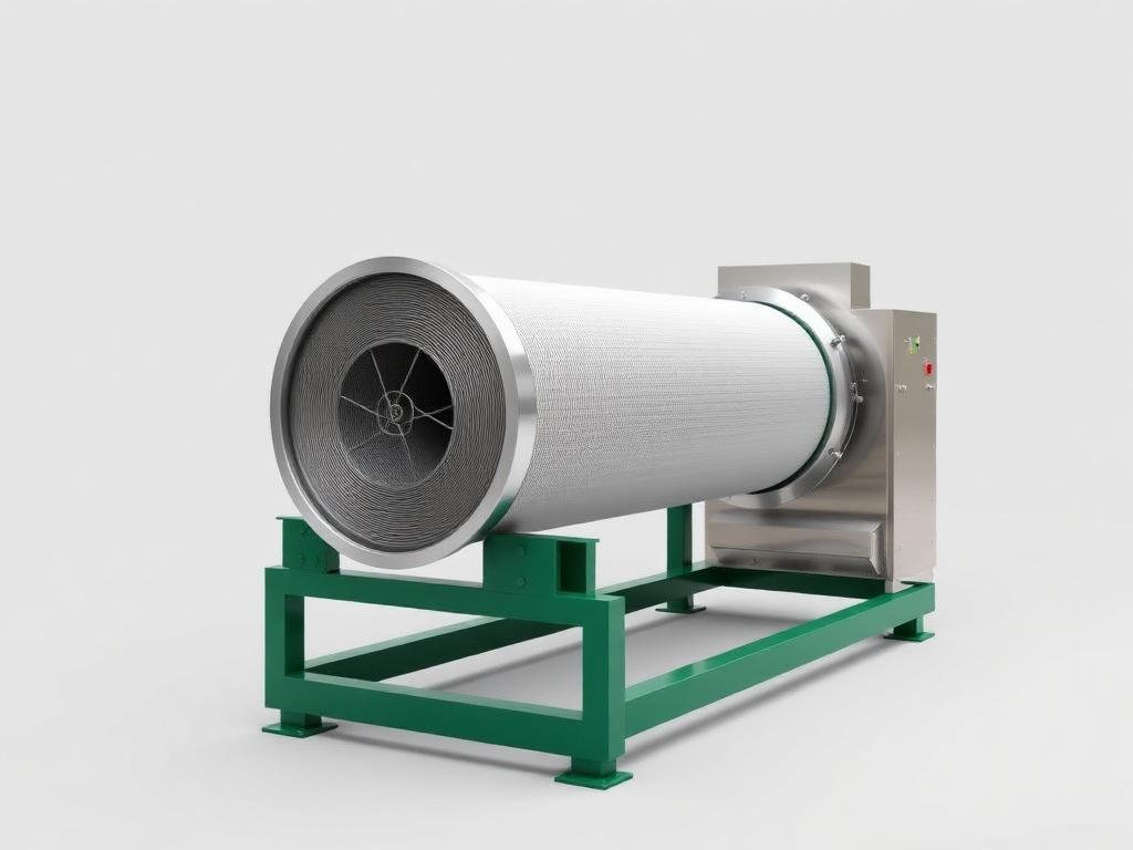 Rotary Paddy Cleaner — rice milling equipment