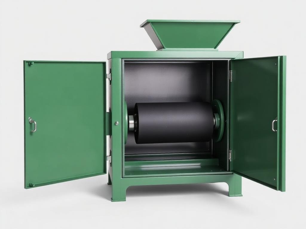 Rubber Roll Sheller — rice milling equipment